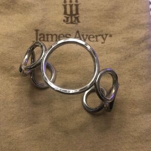Retired James Avery silver cuff
